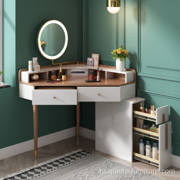 Современный макияж туалетный столик Whit LED Light Mirror